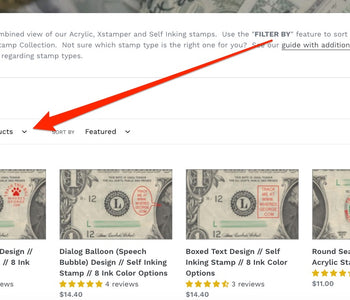 ENHANCED SEARCH FEATURE:  It's Easier Than Ever To Select A WG Stamp!