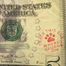 Load image into Gallery viewer, Paw Track + URL Design 🐾 // Acrylic Stamp Construction