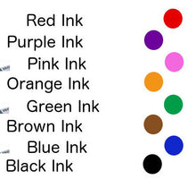 Load image into Gallery viewer, Wild George Design (no URL) // Self Inking Stamp Construction, 8 Color Options