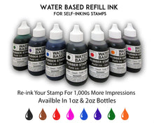 Load image into Gallery viewer, Water-based Refill Ink, 1 oz.