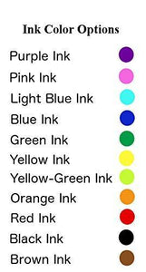 Enter Serial Number (Bottom) Design // Xstamper Stamp Construction, 11 Color Options