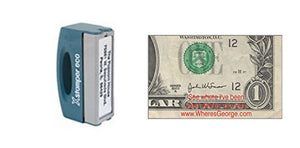 The Original WG? 3 Line Message Design // Pocket Xstamper Stamp Construction, 11 Color Options