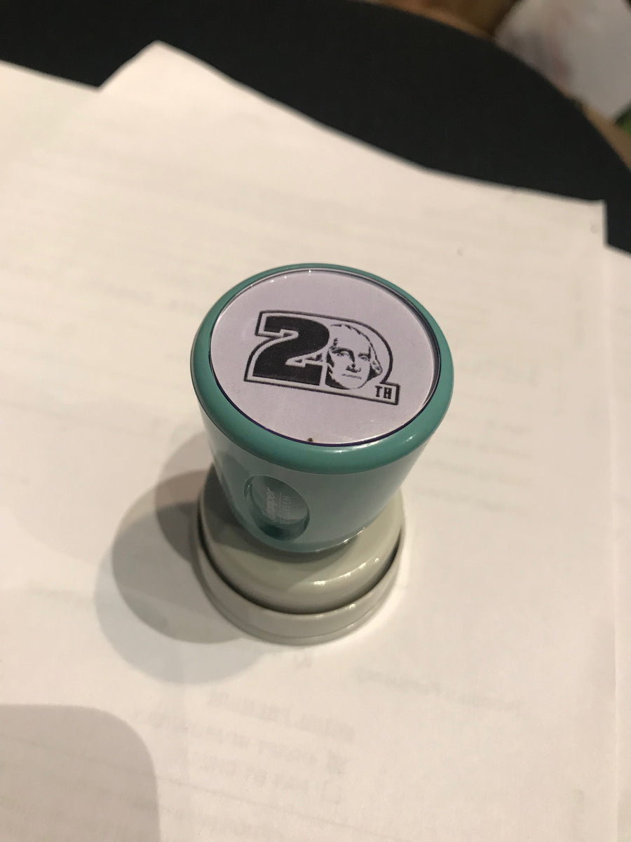 The 20th Anniversary Where's Design // Xstamper Stamp // 11 In