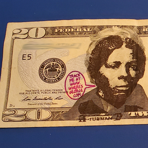 Harriet Tubman Over Jackson on $20 // Acrylic Stamp & Stamp Pad