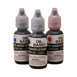 OIL-BASED REFILL INK // 1/2 OUNCES // Available In 11 Vibrant Colors Of Ink!