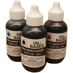 OIL-BASED REFILL INK // 2 OUNCES // Available In 11 Vibrant Colors Of Ink!