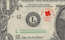 Lucky Bill Design (no URL) // Acrylic Stamp Construction
