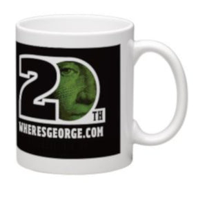 The  20th Anniversary Where's George 20 Coffee Mug (multi-color)