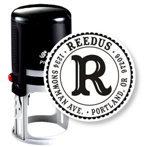 Custom Self-inking Address Stamp (test)